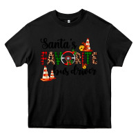 Black santa's favorite bus driver Heavy Core Tee - AdoDesignShop
