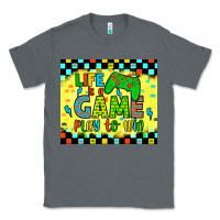 Charcoal Heather life is a game play to win Classic Tee - JahusDesignShop
