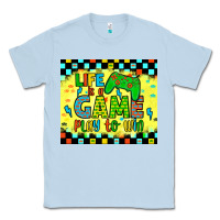 Dusty Blue life is a game play to win Classic Tee - JahusDesignShop