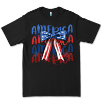 Black america ribbon Premium Tee - JahusDesignShop