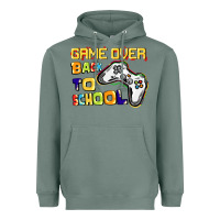 Sage game over back to school Heavyweight Hoodie - CowGirlArtShop