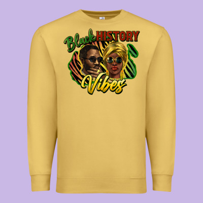 Black History Premium Sweatshirt Designed By Howdyjamesfarm