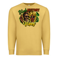 Antique Gold Black history Premium Sweatshirt - HowdyJamesFarm