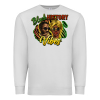 Dove Grey Black history Premium Sweatshirt - HowdyJamesFarm