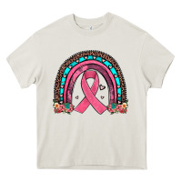 Cream ribbon rainbow Heavy Core Tee - JahusDesignShop