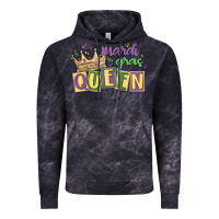 Cloud Black mardi gras queen Vintage Hoodie - MaliasSmallBusiness