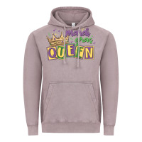 Vintage Zinc mardi gras queen Vintage Hoodie - MaliasSmallBusiness