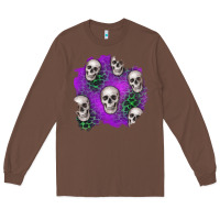 Chestnut halloween patch 2 Long Sleeve Tee - BundleAndBundleShop