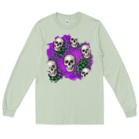 Matcha halloween patch 2 Long Sleeve Tee - BundleAndBundleShop