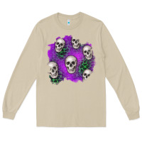 Mushroom halloween patch 2 Long Sleeve Tee - BundleAndBundleShop