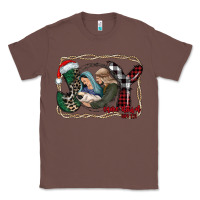 Chestnut joy Christmas Classic Tee - CowhideDigitalArt