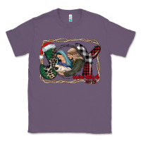 Lavender joy Christmas Classic Tee - CowhideDigitalArt
