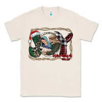 Natural joy Christmas Classic Tee - CowhideDigitalArt