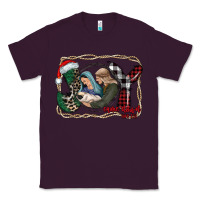 Plum joy Christmas Classic Tee - CowhideDigitalArt