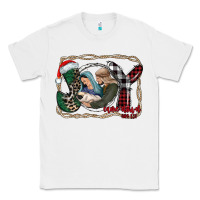White joy Christmas Classic Tee - CowhideDigitalArt