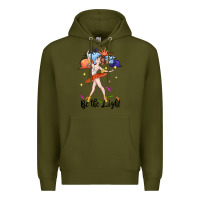 Army Green be the light Premium Hoodie - CowGirlArtShop