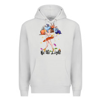 Dove Grey be the light Premium Hoodie - CowGirlArtShop