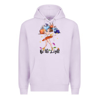 Lilac be the light Premium Hoodie - CowGirlArtShop