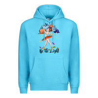 Ocean Blue be the light Premium Hoodie - CowGirlArtShop