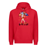 Red be the light Premium Hoodie - CowGirlArtShop