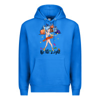 True Royal be the light Premium Hoodie - CowGirlArtShop