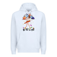 White be the light Premium Hoodie - CowGirlArtShop
