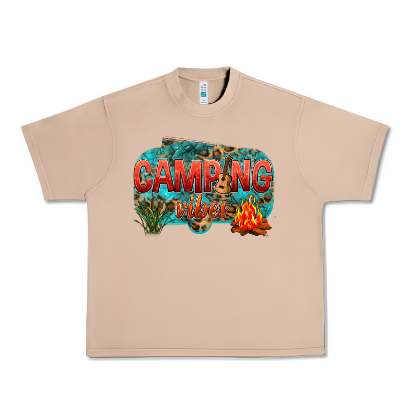 Camping Vibes Urban Heavy Tee by NancyCooperArtShop | Teevron
