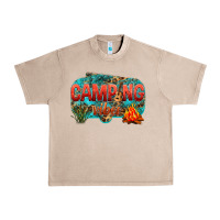 French Oak camping vibes Urban Heavy Tee - NancyCooperArtShop