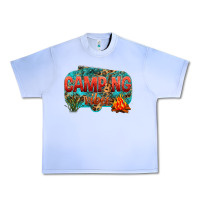 Grape Ice camping vibes Urban Heavy Tee - NancyCooperArtShop