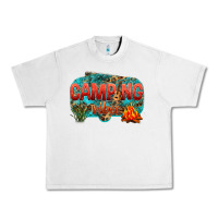 Lunar Rock camping vibes Urban Heavy Tee - NancyCooperArtShop