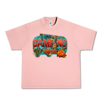 Salmon camping vibes Urban Heavy Tee - NancyCooperArtShop