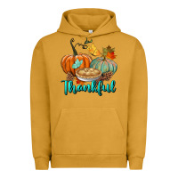 Pigment Peanut Butter thankful pumpkins Urban Hoodie - BundleAndBundleShop