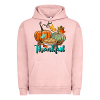 Pigment Salmon thankful pumpkins Urban Hoodie - BundleAndBundleShop