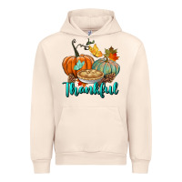 Sandshell thankful pumpkins Urban Hoodie - BundleAndBundleShop