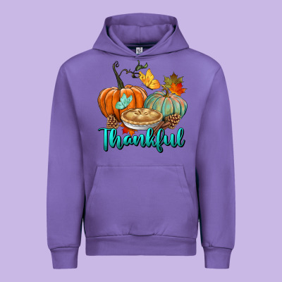 Thankful Pumpkins Urban Hoodie Designed By Bundleandbundleshop