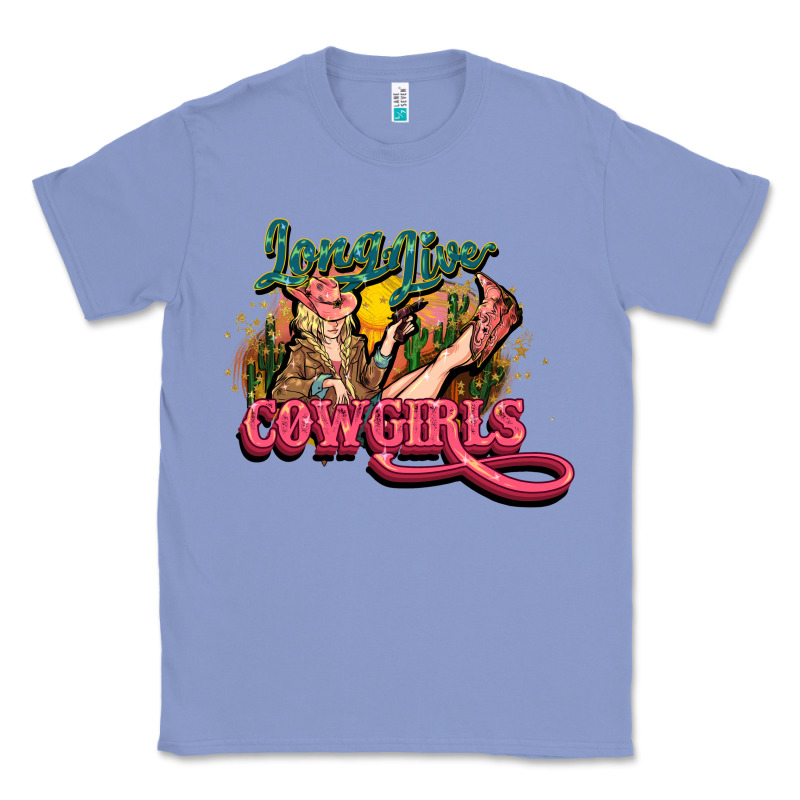 Long Live Cowgirls Classic Tee by NancyCooperArtShop | Teevron