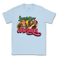 Dusty Blue long live cowgirls Classic Tee - NancyCooperArtShop