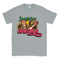 Heather Grey long live cowgirls Classic Tee - NancyCooperArtShop