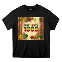 Black juneteenth 1865 Heavy Core Tee - Artiststas