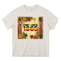 Cream juneteenth 1865 Heavy Core Tee - Artiststas