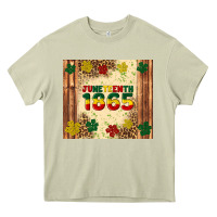 Mossy juneteenth 1865 Heavy Core Tee - Artiststas