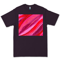 Plum valentines day glitter and watercolor Premium Tee - AdoDesignShop