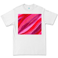 White valentines day glitter and watercolor Premium Tee - AdoDesignShop