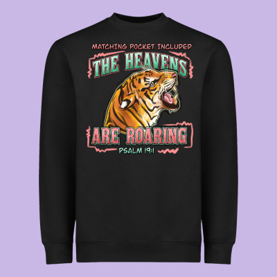 The Heavens Are Roaring Heavyweight Sweatshirt Designed By Lillyallendesigns