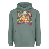 Sage One hip lunch lady Easter Day Heavyweight Hoodie - HowdyJamesFarm