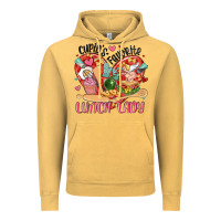 Vintage Mustard cupids favorite lunch lady Vintage Hoodie - MaliasSmallBusiness