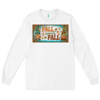 White fall sweet fall license plate Long Sleeve Tee - BundleAndBundleShop