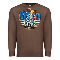 Chestnut All american dad 4th of july Premium Sweatshirt - CowGirlArtShop
