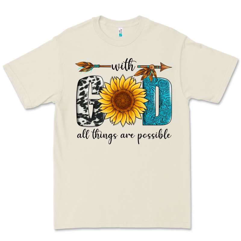 With God All Things Are Possible Premium Tee by Artiststas | Teevron