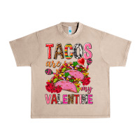 French Oak tacos are my valentine Urban Heavy Tee - NancyCooperArtShop